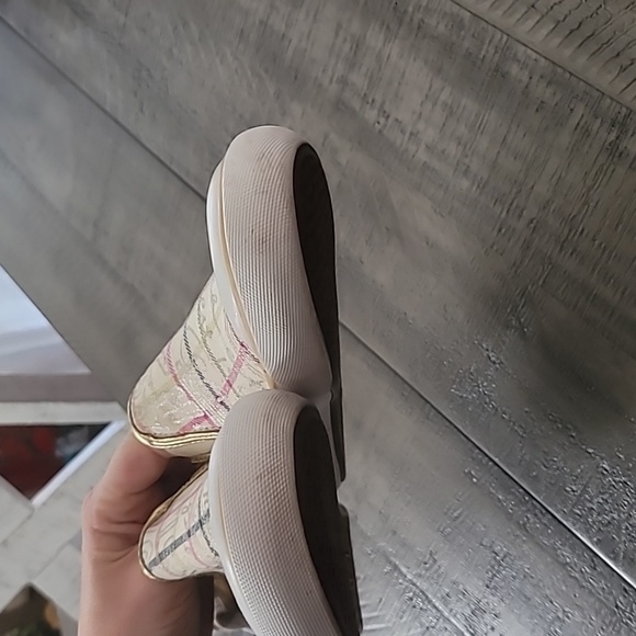 Coach Beale Multicolor Plaid Logo Slip On Shoes Sneakers Size 8 B - Picture 6 of 8